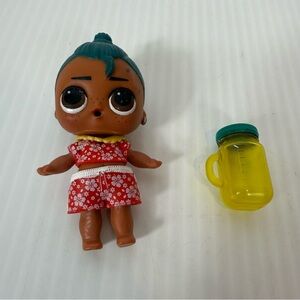 Lol Surprise Luau Doll Boys Series 1 Theater Club Boys-006 w/ Outfit Lei Bottle